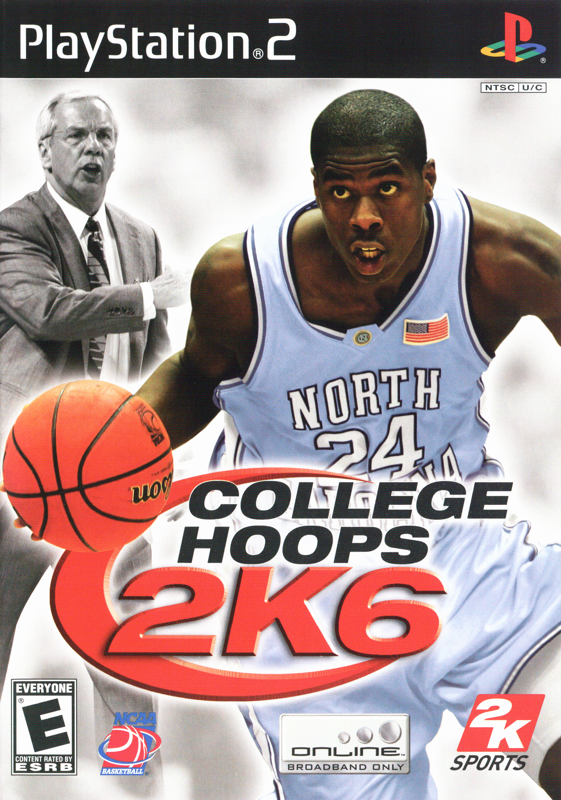 College Hoops 2K6 box art for Playstation 2